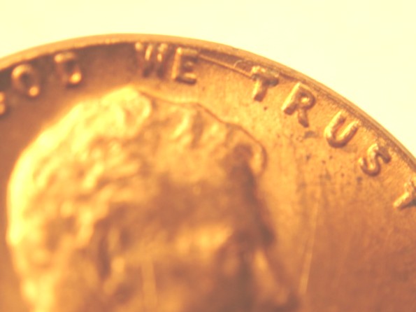 1960-Lincoln-Memorial-Cent---Die-Gouge-Between-We-&-Trust